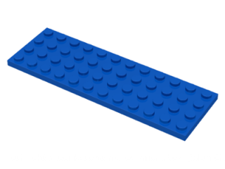 3029 Blue Plate 4 x 12