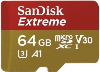 SanDisk microSDXC 64GB UHS-I U3 SDSQXAF-064G-GN6AA