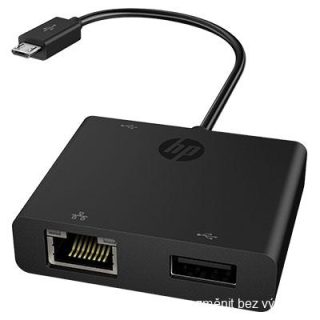 Adaptér HP micro USB na USB/Ethernet