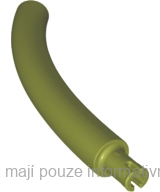 40378 Olive Green Dinosaur Tail
