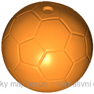 x45 Orange Ball, Sports Soccer Plain