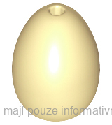 24946 Tan Egg with Small Pin Hole