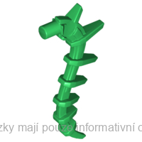 55236 Green Plant Vine Seaweed / Appendage Spiked / Bionicle Spine