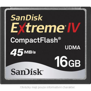 SanDisk CompactFlash Extreme IV 16 GB UDMA