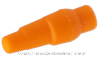 bb1294 Orange Minifigure, Snowman Carrot Nose