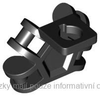 36452 Black Minifigure Neck Bracket with 4 Angled Bar Handles