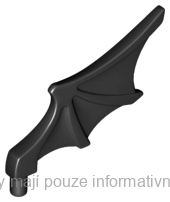 15082 Black Minifigure Wing Bat Style