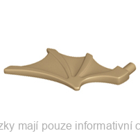 15082 Dark Tan Minifigure Wing Bat Style