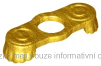 2526 Pearl Gold Minifigure Epaulettes