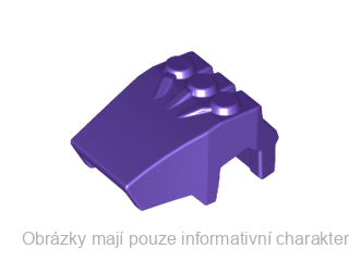 11092 Dark Purple Hand Gorilla Fist (fits Minifigure Hand)