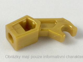 98313 Pearl Gold Arm Mechanical, Exo-Force / Bionicle, Thick Support