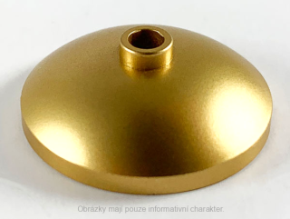 43898 Metallic Gold Dish 3 x 3 Inverted (Radar)