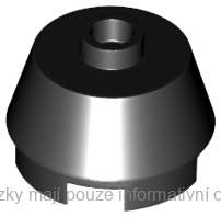 98100 Black Cone 2 x 2 Truncated
