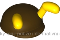 78893pb01 Dark Brown Large Super Mario Cap with Yellow Antennae (Bee Mario)