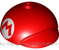 69222pb01 Red Large Figure Headgear, Super Mario Cap (Propeller Mario)