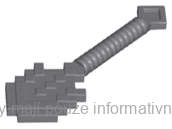 18791 Dark Bluish Gray Shovel Pixelated (Minecraft)