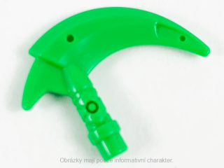 37341d Bright Green Weapon Hook with Bar