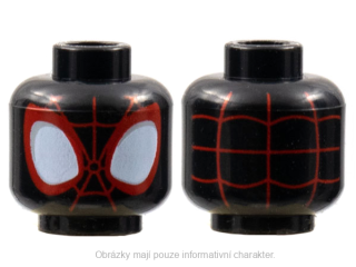3626cpb2952 Black Head Alien with Spider-Man Red Web