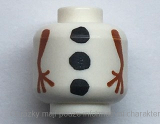 3626cpb2548 White Head without Face Snowman Body (Olaf)
