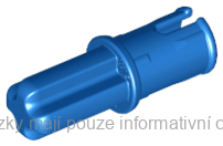 43093 Blue Technic, Axle 1L with Pin with Friction Ridges