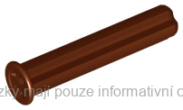 24316 Reddish Brown Axle 3L with Stop
