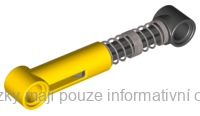 731c04 Yellow Technic, Shock Absorber 6.5L - Hard Spring, Tight Coils in Middle