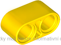 43857 Yellow Technic, Liftarm Thick 1 x 2