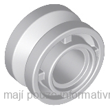 42610 Light Bluish Gray Wheel 11mm D. x 8mm with Center Groove
