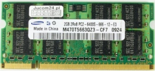 Samsung DDR2 2GB M470T5663RZ3-CF7
