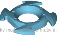 98341 Medium Azure Ring 4 x 4 (Ninjago Spinner Crown)