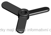 2421 Black Propeller 3 Blade Small