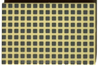 26603pb209 Tan Tile 2 x 3 with Dark Bluish Gray Squares Pattern